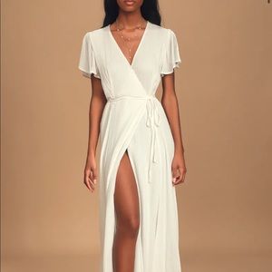 Lulus wrap dress